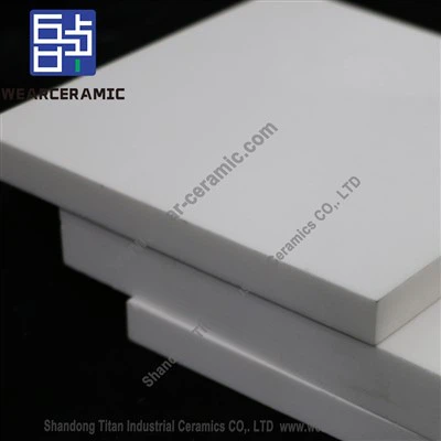 לוחית אלומינה נגד שחיקה מרובעת